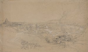 Roma desde San Spirito de Samuel Palmer